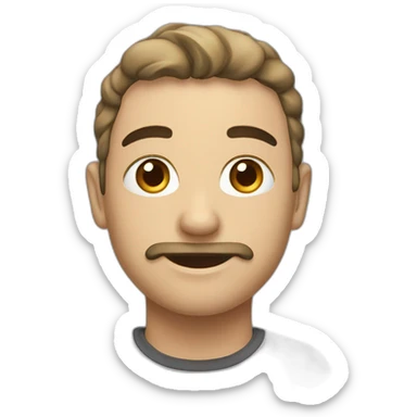 Douleur genou sticker