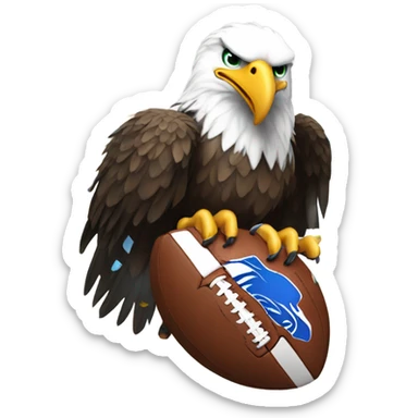 Eagles win superbowl  sticker