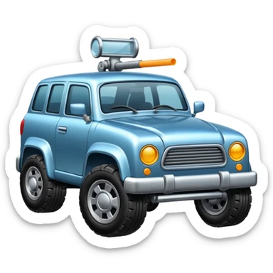 indestructible cars  sticker