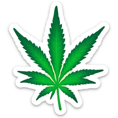 cannabis sticker