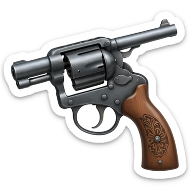 Nagant M1895 Revolver sticker
