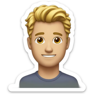 Ed from for all man kind sticker