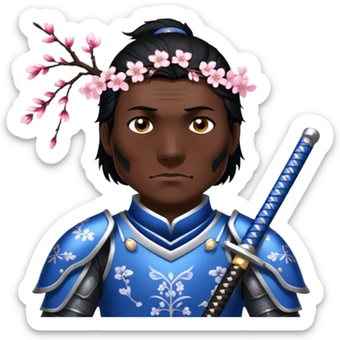 Samurai Warrior sticker