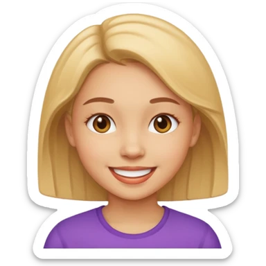 ios avtar imoji girl 3d  sticker