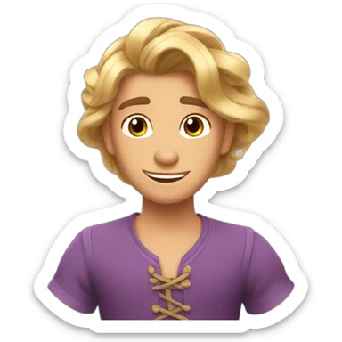Disney tangled sticker