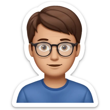 spects with guy sticker