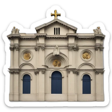 notre dame de la garde marseille sticker