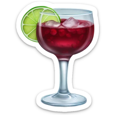 Cranberry juice  sticker