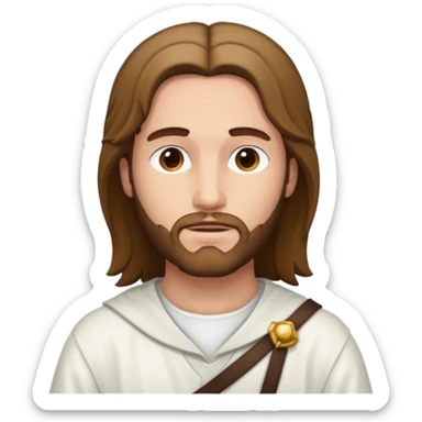 christ evans  in white sticker