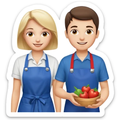 Mommy and harshil are going to the Walmart sticker