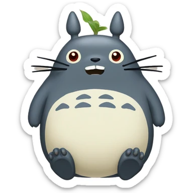Totoro sticker