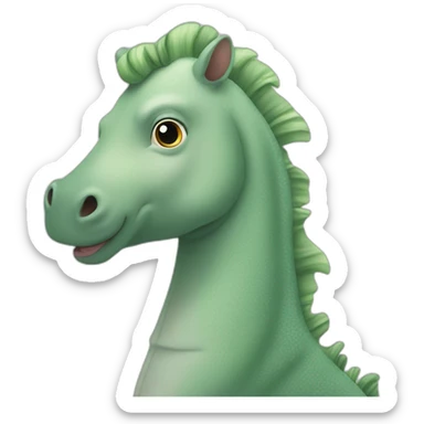 hippocampe sticker
