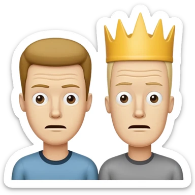 Bevis and butthead sticker