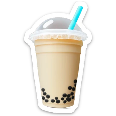 Bubble tea ￼￼￼ sticker