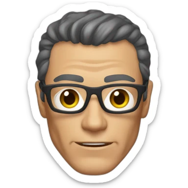 Jean claude van damme sticker