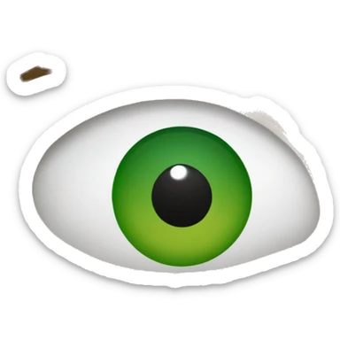 Ojos verdes bonitos  sticker