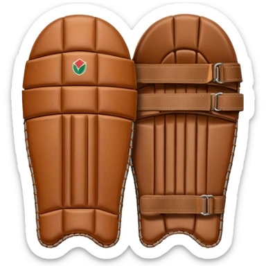 cricket pads sticker