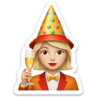 party, alarm clock, sunset MORE SUNSET sticker