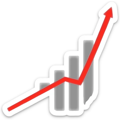 tendencia alzista sticker