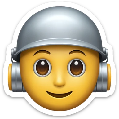 Creat a rolling bim emojie on (habibisa) sticker