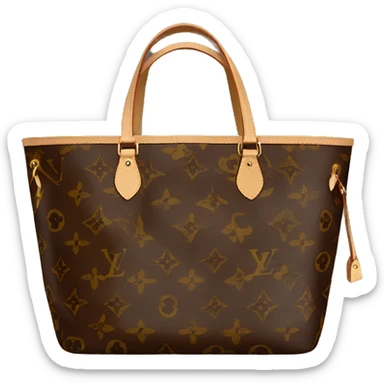 Louis Vuitton tote bag sticker
