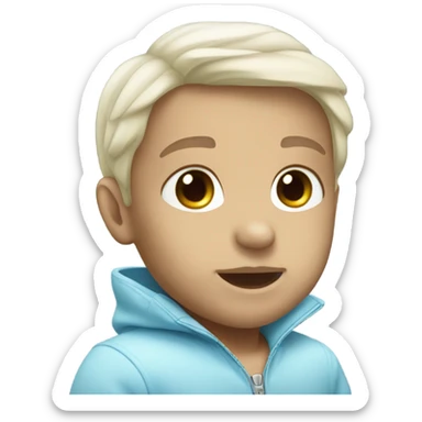 Baby Blue r Lamborghini sticker