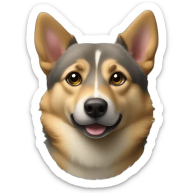 Swedish vallhund sticker