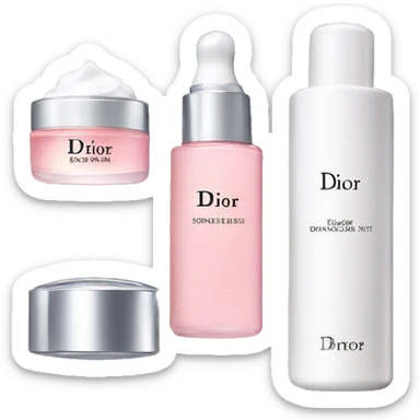 Dior skin care Kit sticker