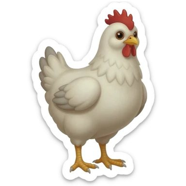el pollo claudio sticker