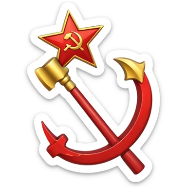 Hammer und sichel sticker
