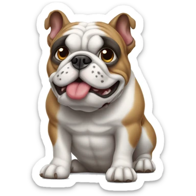 France bulldog  sticker