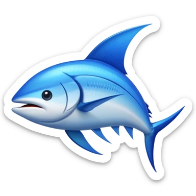 marlin fish emoji sticker