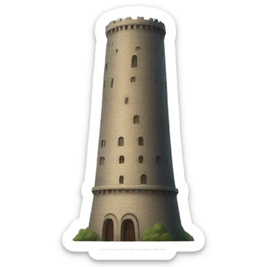 two towers sticker