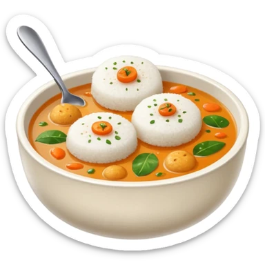 2 idli sambar  sticker