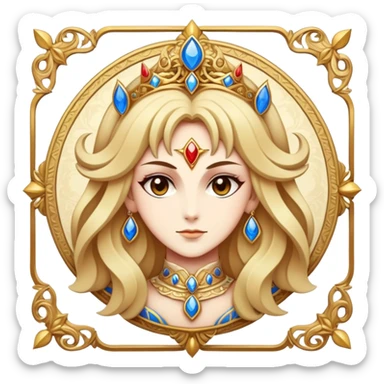 clow card from card captor sakura sticker