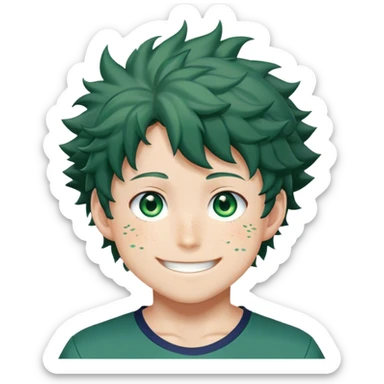 izuku midoriya sticker
