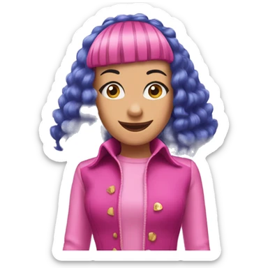 Stephanie lazy town sticker
