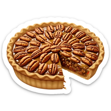 Pecan pie sticker