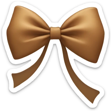 Bow sticker