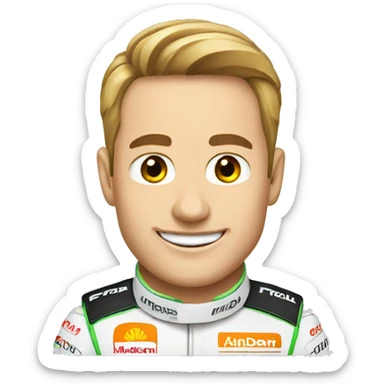 mclaren formula 1 recent sticker