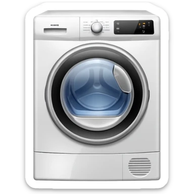 Sèche linge électronique sticker