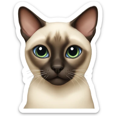 Siamese cat sticker