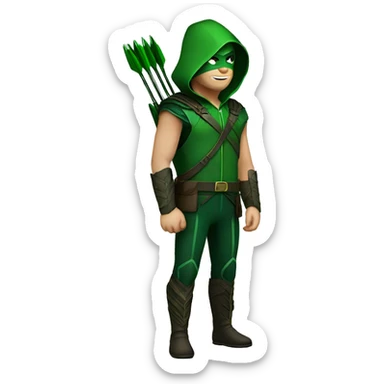 green arrow ou sticker