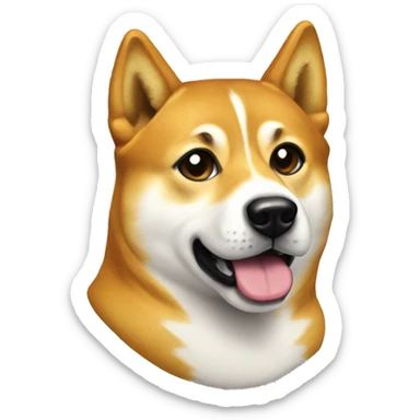 Doge coin  sticker