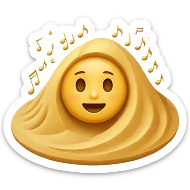 Singing Sand sticker