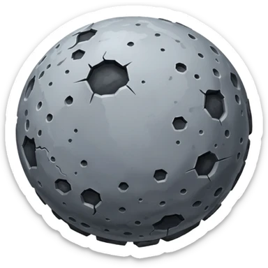 Mercury planet sticker