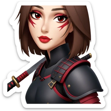 Shadow Samurai sticker