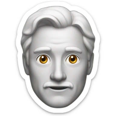 Norman Thavaud saying FAUX sticker