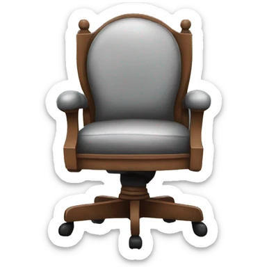 Vigilante shit chair sticker