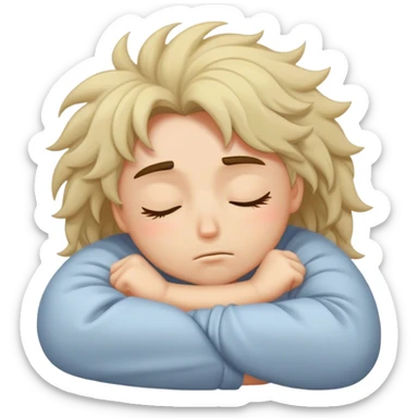 Strong enough but sleepy  sticker